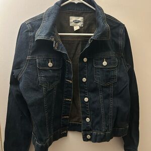 Dark Wash Denim Jacket by Old Navy
